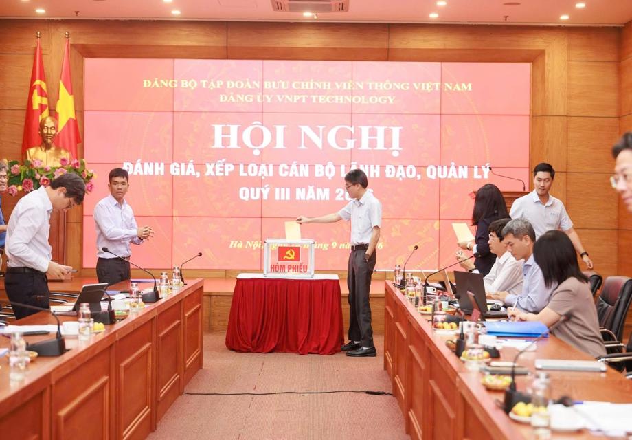 HỘI NGHỊ BAN CHẤP HÀNH ĐẢNG BỘ VNPT TECHNOLOGY THÁNG 9/2026