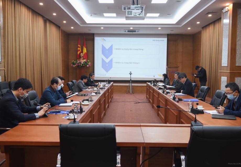 HỘI NGHỊ BAN CHẤP HÀNH ĐẢNG BỘ VNPT TECHNOLOGY THÁNG 2/2022