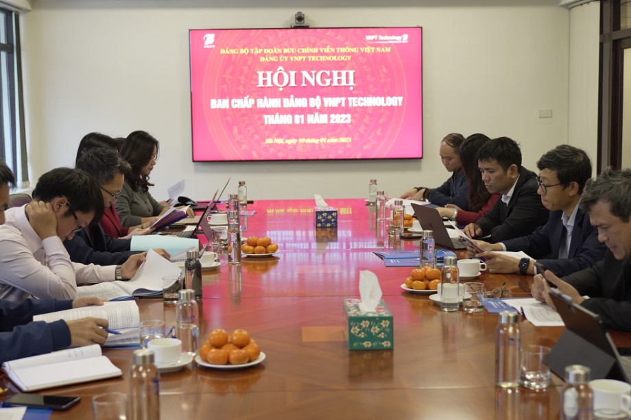 HỘI NGHỊ BAN CHẤP HÀNH ĐẢNG BỘ THÁNG 1/2023