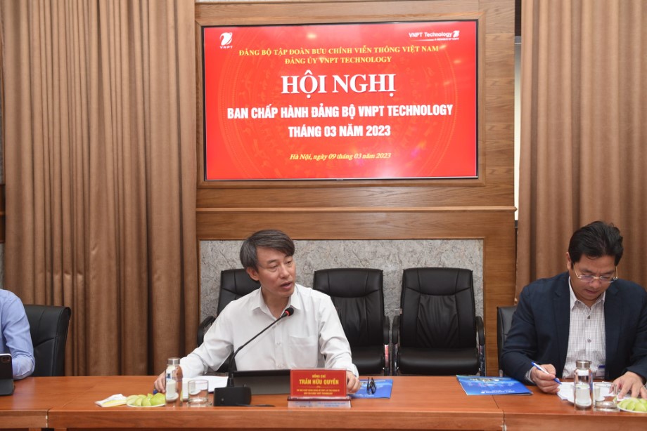 HỘI NGHỊ BAN CHẤP HÀNH ĐẢNG BỘ THÁNG 3/2023