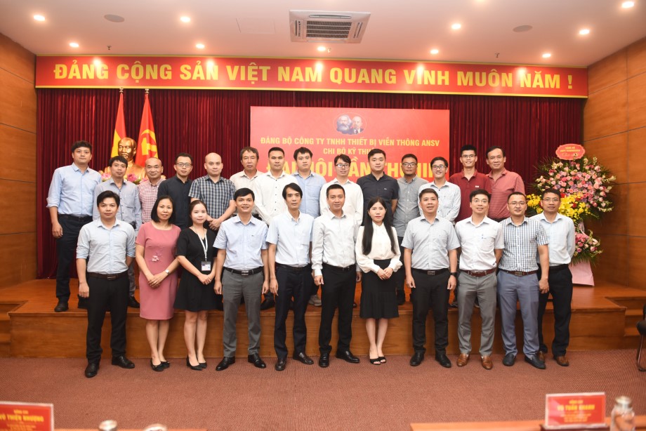 ĐẠI HỘI CÁC CHI BỘ TRỰC THUỘC ĐẢNG BỘ ANSV NHIỆM KỲ 2022-2025