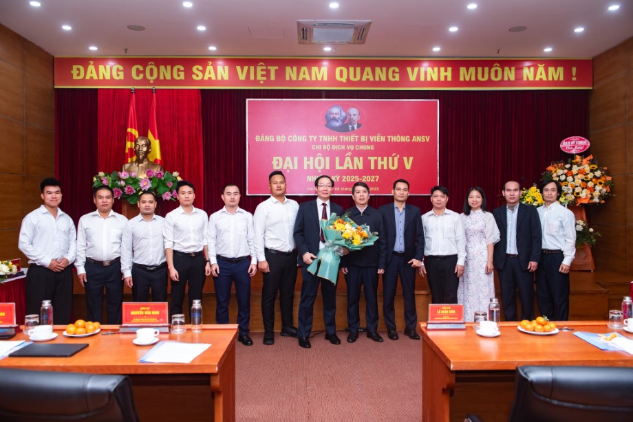 ĐẠI HỘI CHI BỘ DỊCH VỤ CHUNG NHIỆM KỲ 2025 – 2027