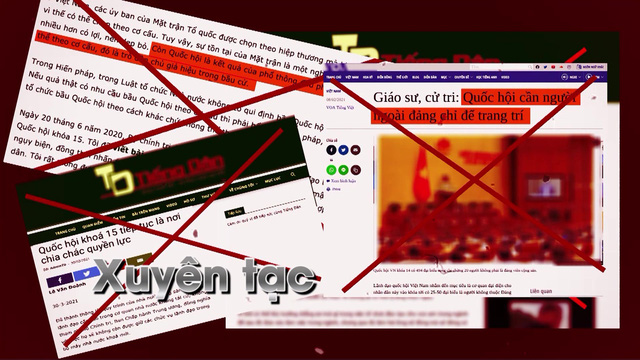 Đối diện tháng 4: Chống xuyên tạc về bầu cử Quốc hội (20h10 trên kênh VTV1)